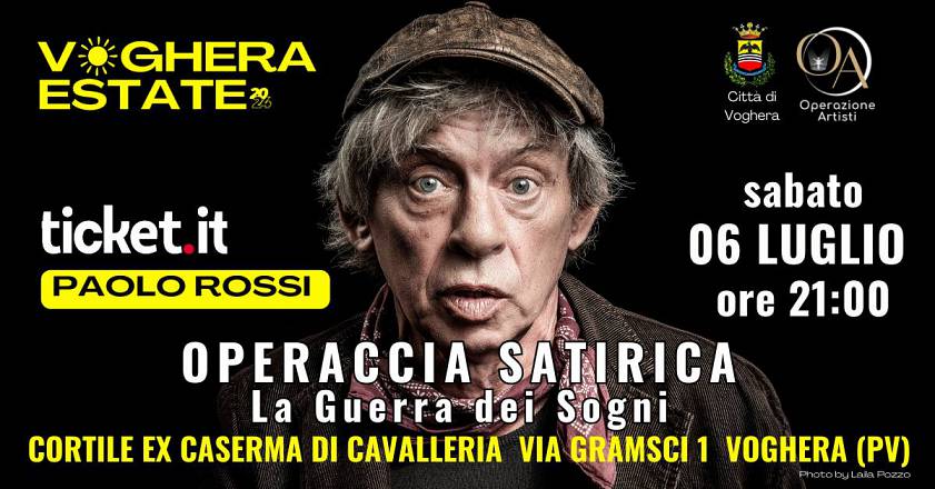 Paolo rossi in operaccia satirica la guerra dei sogni